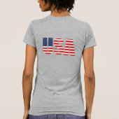 Patriotischer T - Shirt (Rückseite)
