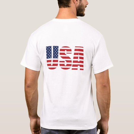 Patriotischer T - Shirt (Rückseite)