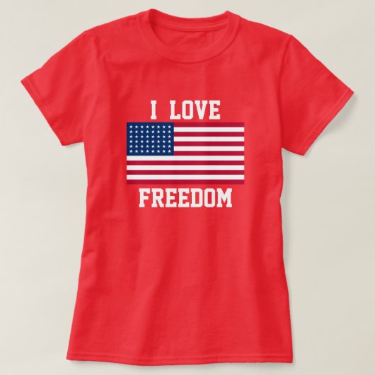 Patriotischer T - Shirt (Design vorne)