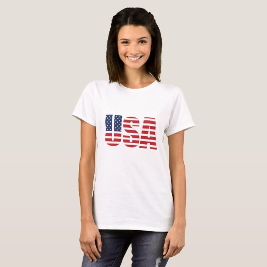 Patriotischer T - Shirt (Vorne ganz)