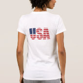 Patriotischer T - Shirt (Rückseite)