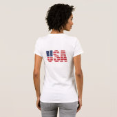 Patriotischer T - Shirt (Schwarz voll)