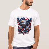 Patriotischer T - Shirt für Männer und Frauen (Vorderseite)