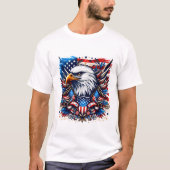 Patriotischer T - Shirt für Männer und Frauen (Vorderseite)