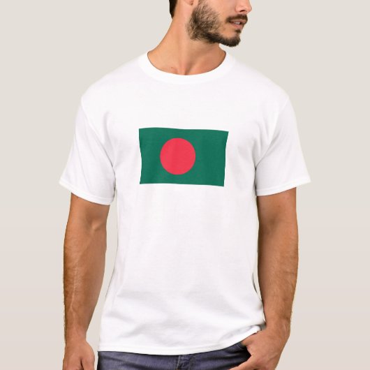 Patriotischer T - Shirt in Bangladesch (Vorderseite)