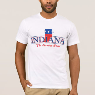 Patriotischer T - Shirt Indianas