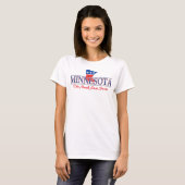 Patriotischer T - Shirt Minnesotas (Vorne ganz)