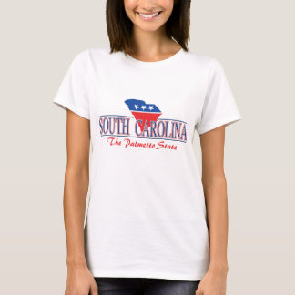 Patriotischer T - Shirt South Carolina