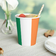 Patriotischer Tag der irischen Trikolorenflagge