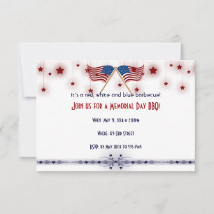 Patriotischer Tag des Gedenkens an die USA Einladung