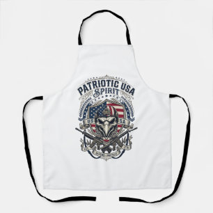 Patriotischer Taktischer Adler-Schädel-Militär-Ins Schürze
