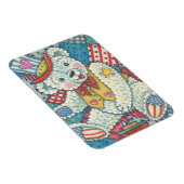 PATRIOTISCHER TEDDDY BEAR & QUILT MAGNET (Rechte Seite)