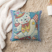 PATRIOTISCHER TEDDY BAR & QUILLE THROW PILLOW KISSEN (Decke)