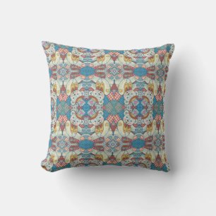 PATRIOTISCHER TEDDY BAR & QUILLE THROW PILLOW KISSEN