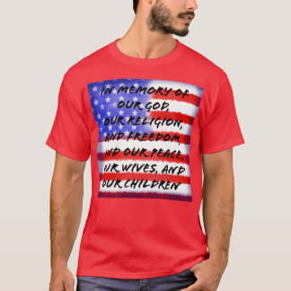 Patriotischer Titel der Freiheit T-Shirt