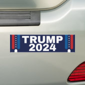 Patriotischer Trump-Autoaufkleber 2024 Autoaufkleber (Auf Auto)