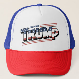 Patriotischer Trump Truckerkappe