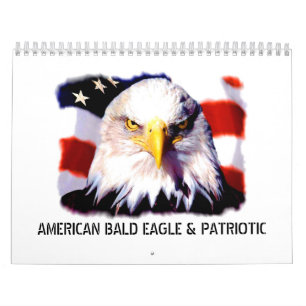 Patriotischer u. Eagle-Wandkalender Kalender