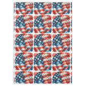 Patriotischer Unabhängigkeitstag | AMERIKANISCHE U Tischdecke (Vorderseite)