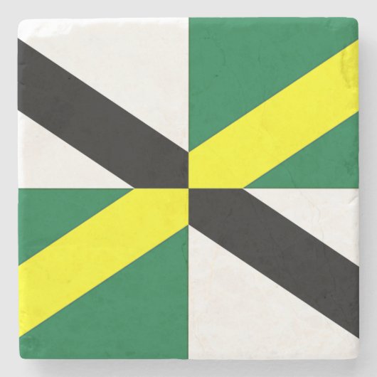 Patriotischer Untersetzer mit der Fahne von Monter (Vorderseite)