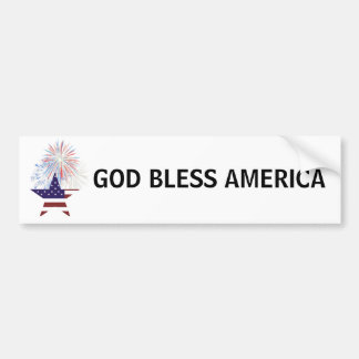 Patriotischer US-Autoaufkleber Autoaufkleber
