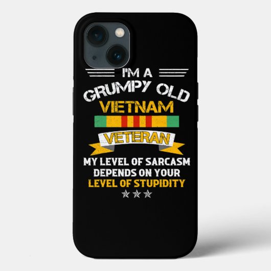 Patriotischer US-Veteran stolz auf seinen 141-jähr Case-Mate iPhone Hülle (Rückseite)