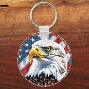 Patriotischer USA Adler Schlüsselanhänger Geschenk