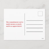 Patriotischer Valentinstag Militärsoldaten Feiertagspostkarte (Rückseite)