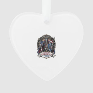 Patriotischer Vampir Freiheits Herr Horror Monster Ornament