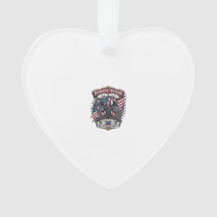 Patriotischer Vampir Freiheitslord Horror Monster Ornament