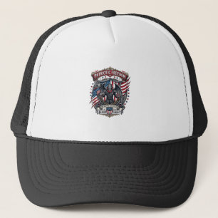 Patriotischer Vampir Freiheitslord Horror Monster Truckerkappe