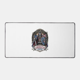 Patriotischer Vampir Liberty Lord Horror Monster P Schreibtischunterlage