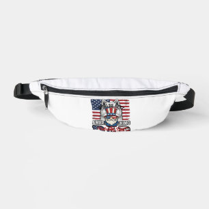 Patriotischer-Vater-Gnom-vintage-Vektor-Shirt-Desi Bauchtasche