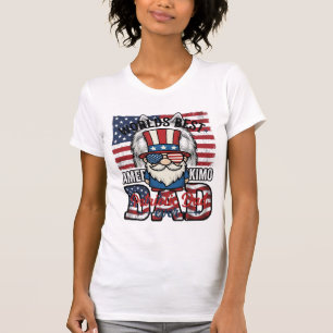 Patriotischer-Vater-Gnom-vintage-Vektor-Shirt-Desi T-Shirt
