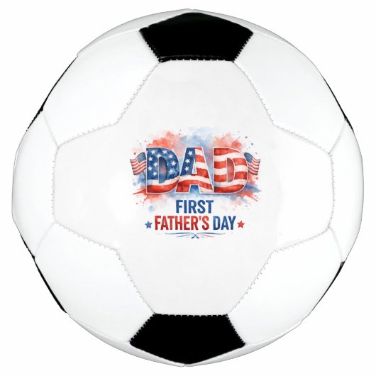 Patriotischer Vatertag Fußball (Vorderseite)