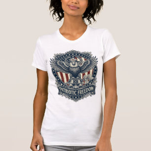 Patriotischer Vogelbeobachter Vektorgrafik T-Shirt