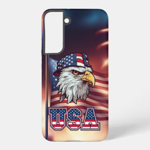 Patriotischer Weißkopfseeadler Samsung Galaxy Hülle