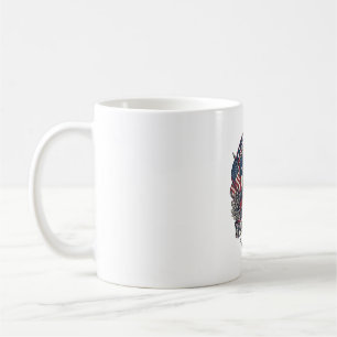 Patriotischer Werwolf Patriot Horror Monster Patri Kaffeetasse