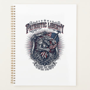 Patriotischer Werwolf Patriot Horror Monster Patri Planer
