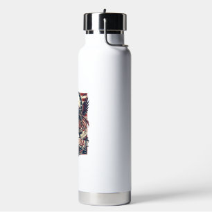 Patriotischer Werwolf Patriot Horror Monster Patri Trinkflasche