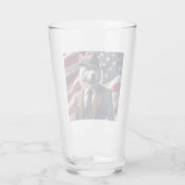 Patriotischer Wolf Glas (Rückseite)
