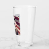 Patriotischer Wolf Glas (Links)