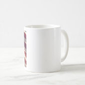 Patriotischer Wolf Kaffeetasse (VorderseiteRechts)