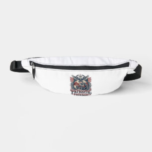 Patriotischer Wüstenstraßen-Entdecker Bauchtasche