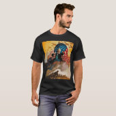patriotischer WWII Plakat-T - Shirt (Vorne ganz)