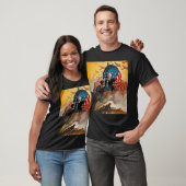 patriotischer WWII Plakat-T - Shirt (Unisex)