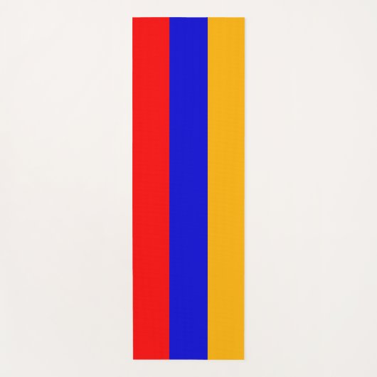Patriotischer Yoga Mats mit der Flagge Armeniens Yogamatte (Vorderseite)