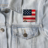 Patriotischer zarter Knopf Obama 2012 Button (Beispiel)
