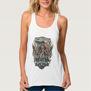 Patriotischer Zombie Patriot General Zombie Apokal Tank Top