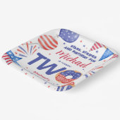 Patriotisches 4. Juli 2010 Party Pappteller (Gewinkelt)